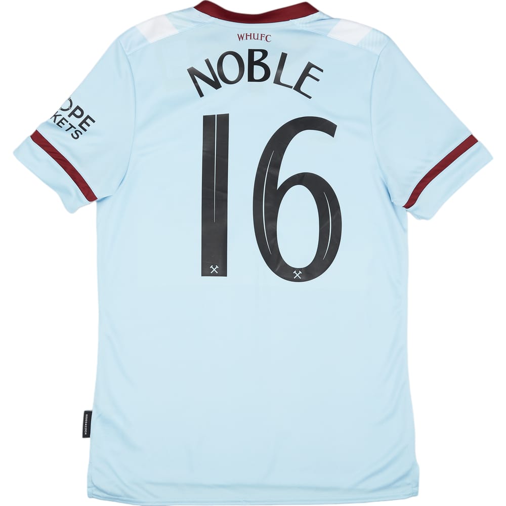 2021-22 West Ham Away Shirt Noble #16 - (M)