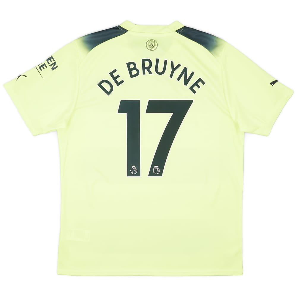 2022-23 Manchester City Third Shirt De Bruyne #17