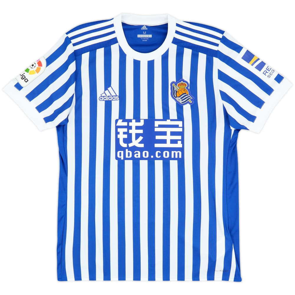 2017-18 Real Sociedad Home Shirt - As New - (S)