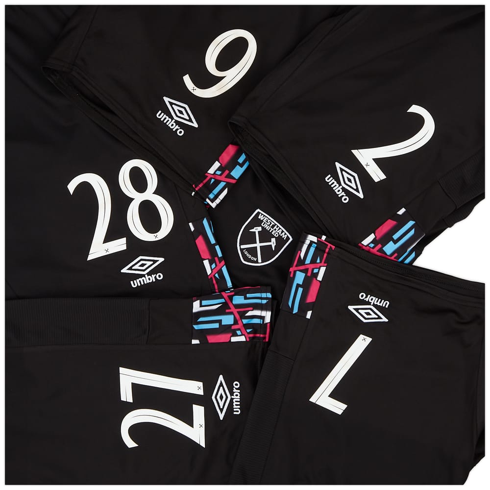 2022-23 West Ham Player Issue Away Shorts #