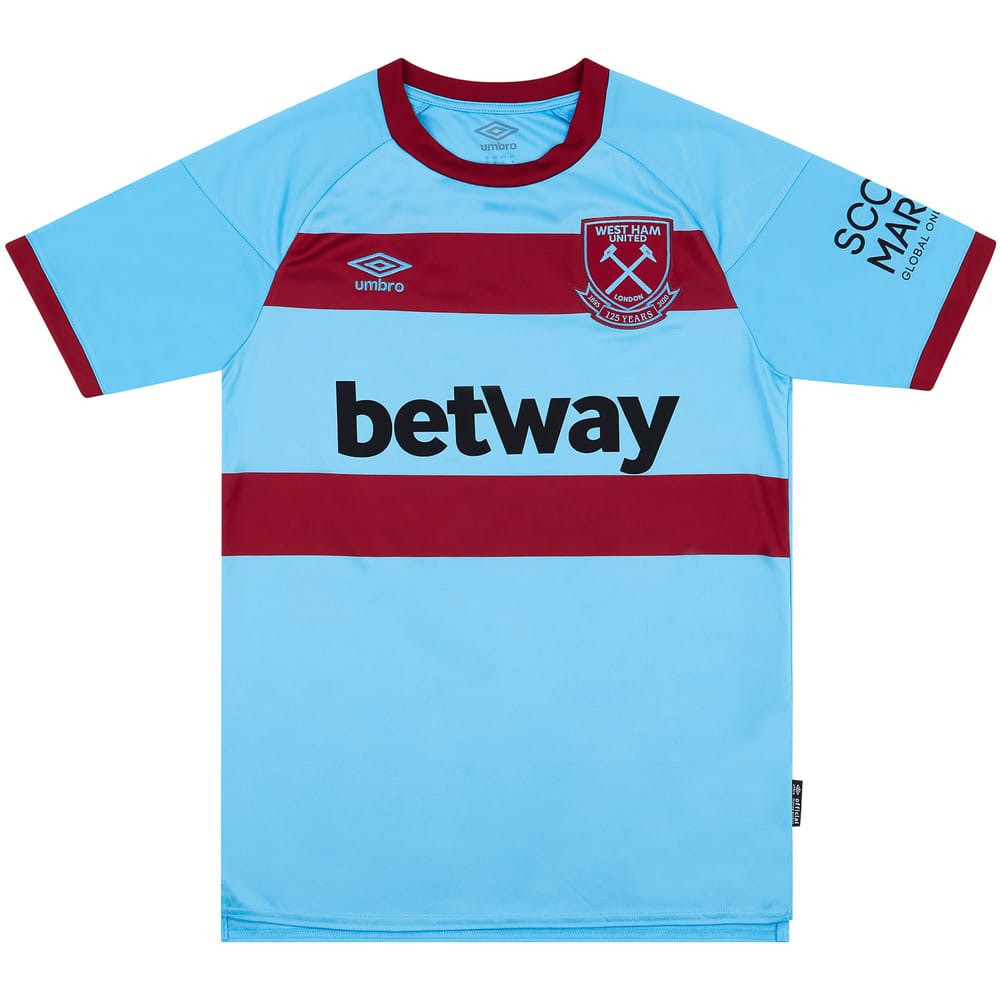 2020-21 West Ham Player Issue Away Pre-Season Shirt #