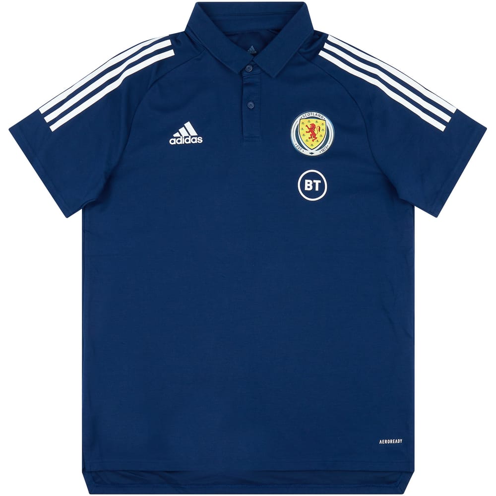 2020-21 Scotland Player Issue Polo T-Shirt (Very Good)