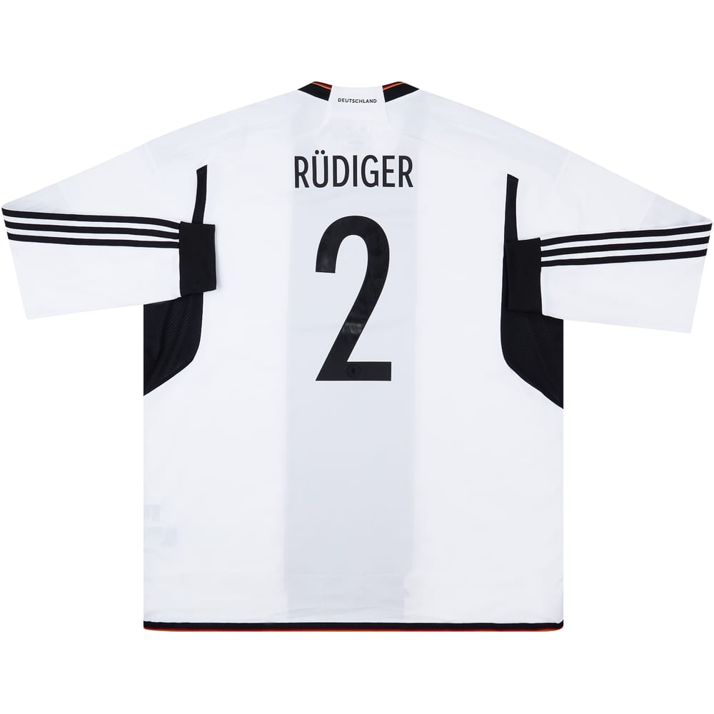 2022-23 Germany Home L/S Shirt Rudiger #2 (M)
