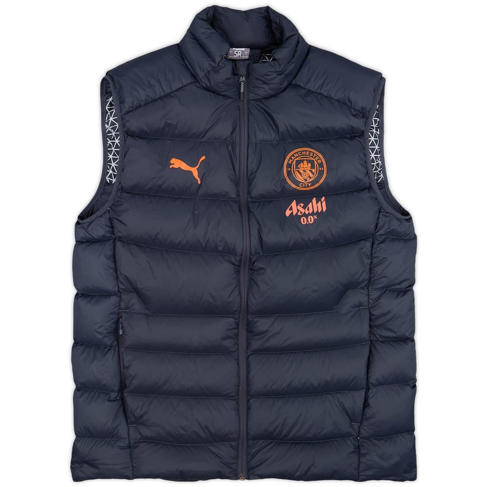 2023-24 Manchester City Player Issue Padded Gilet - As New - (L)