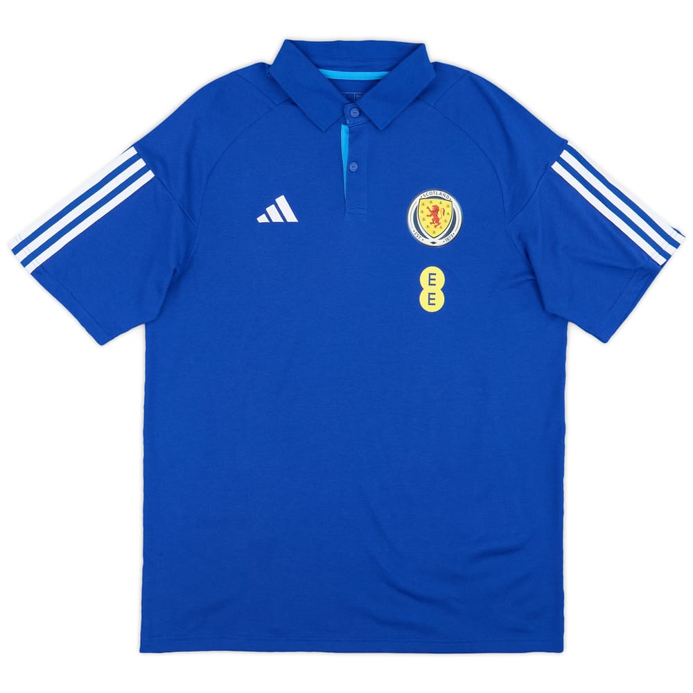 2023-24 Scotland Player Issue Polo T-Shirt - As New