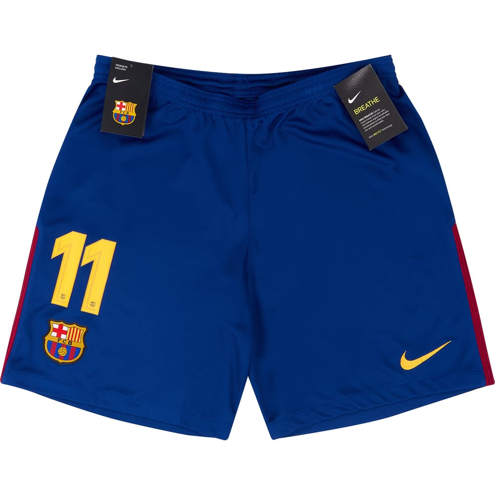 2017-18 Barcelona Home Shorts #11 (Dembele)