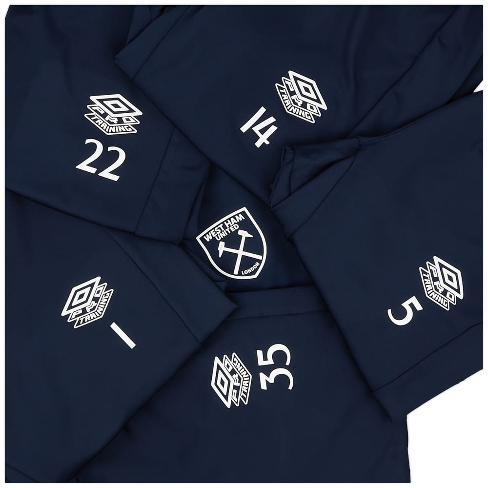 2022-23 West Ham Player Issue 3/4 Training Pants #