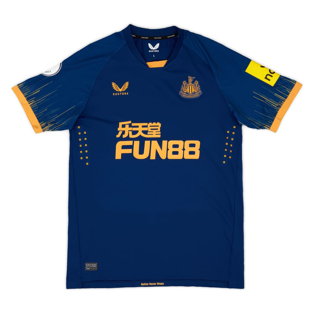 2022-23 Newcastle Match Issue Away Shirt # - As New - (L)
