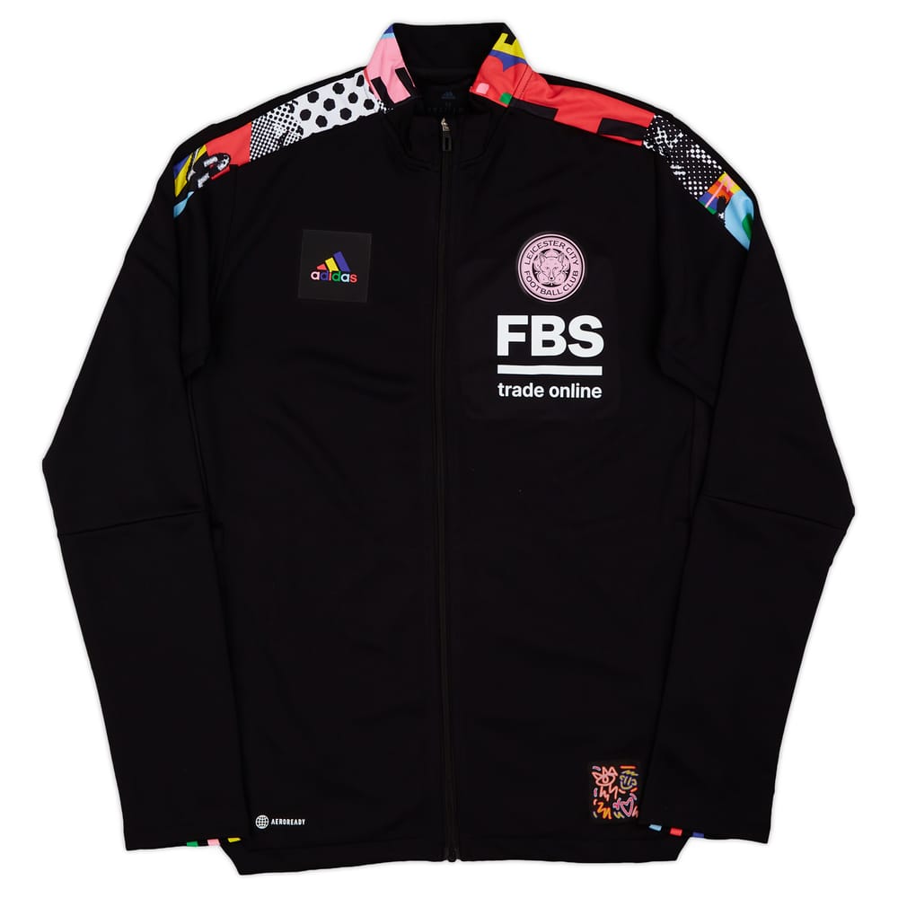2022-23 Leicester Player Worn Pride Track Jacket - Very Good 7/10 - (M)