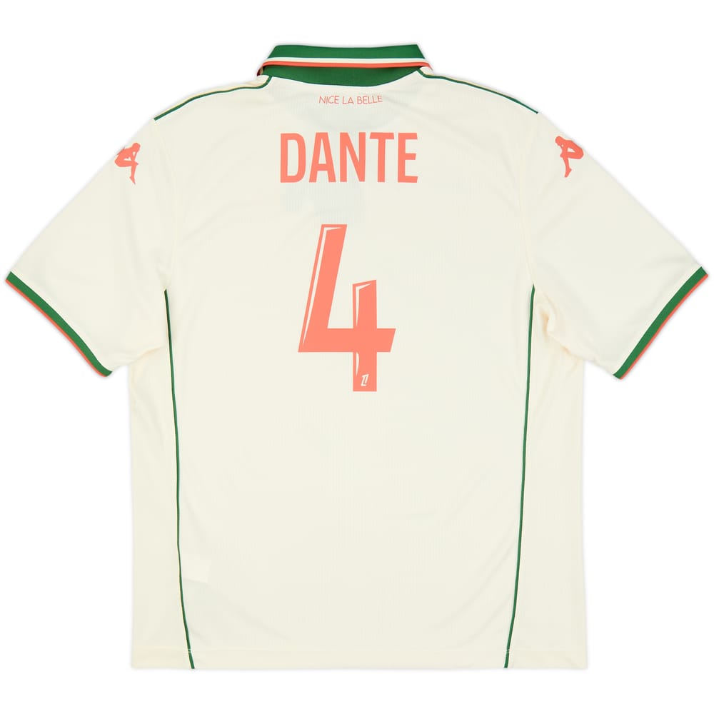 2025-26 Nice Away Shirt Dante #4