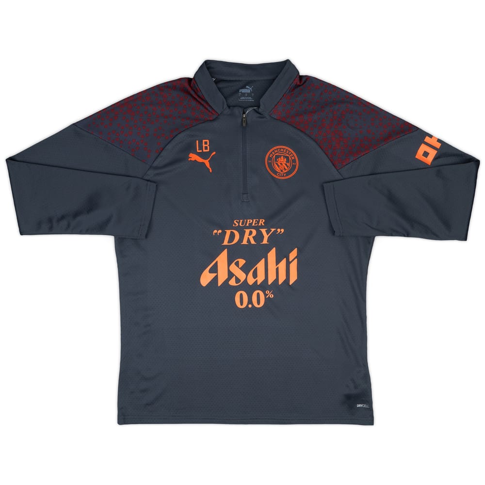 2024-25 Manchester City Staff Issue 1/4 Zip Training Top #LB