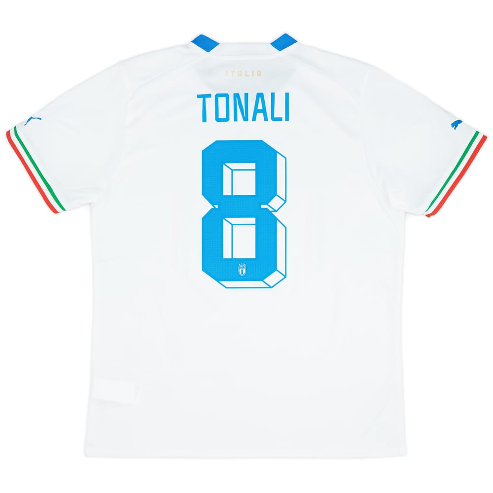 2022-23 Italy Away Shirt Tonali #8