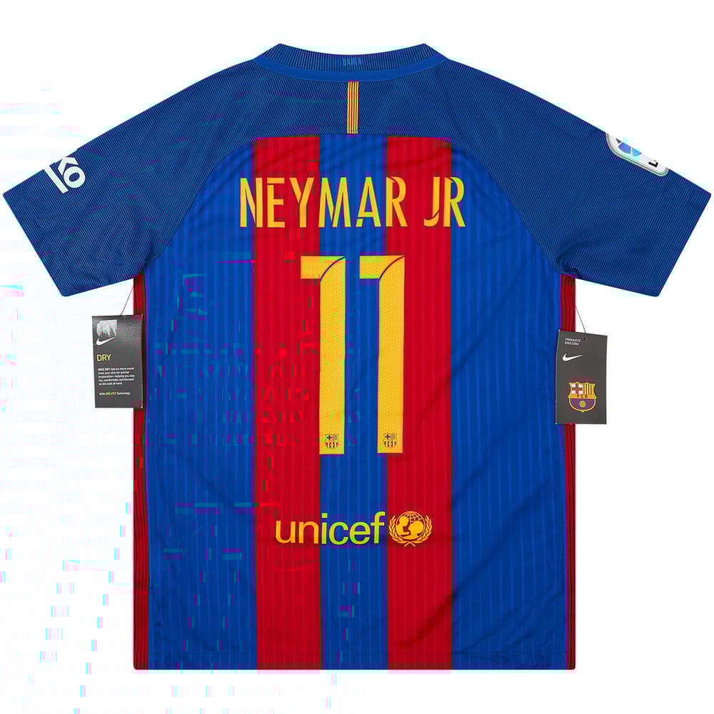 2016-17 Barcelona Home Shirt Neymar Jr #11 - NEW - KIDS
