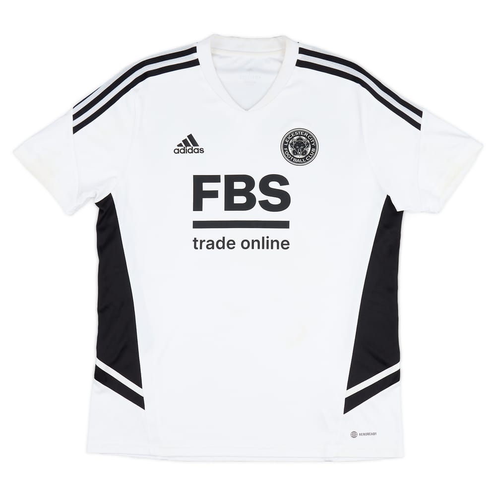 2022-23 Leicester adidas Training Shirt - 9/10