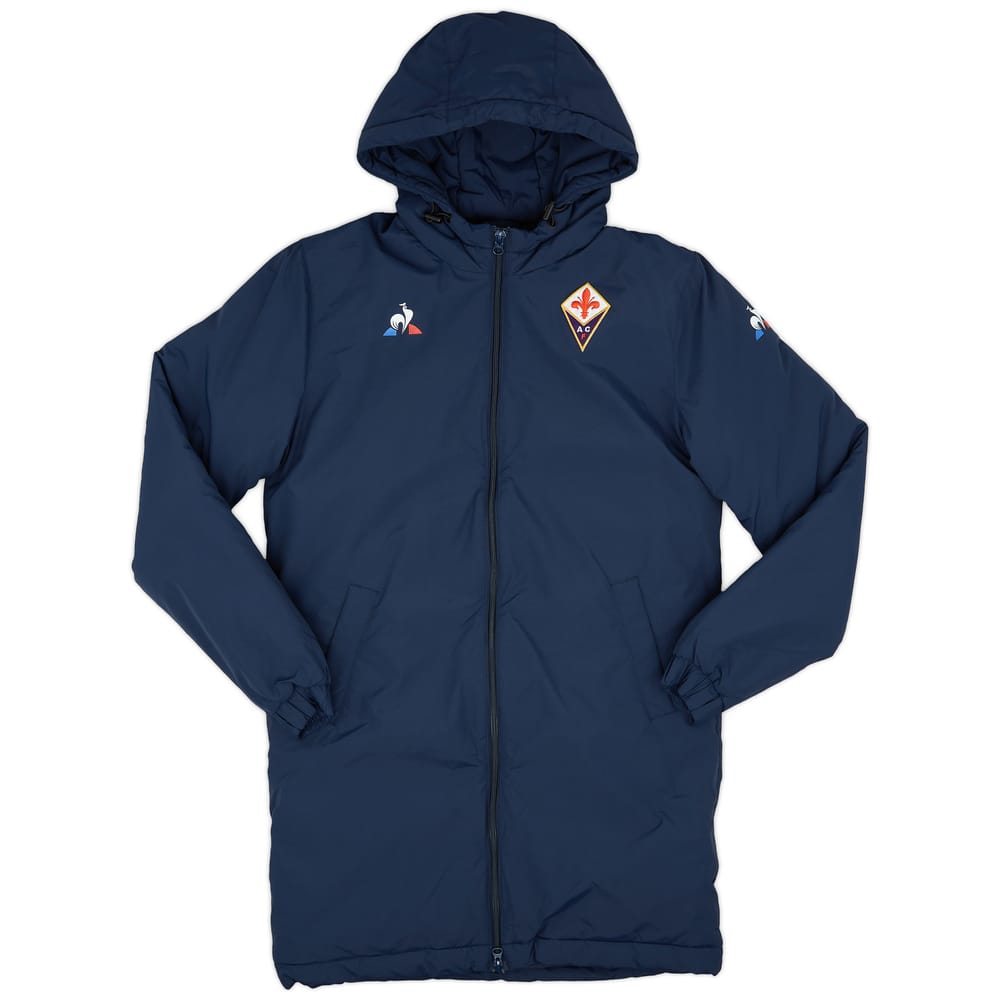 2018-19 Fiorentina Le Coq Sportif Long Padded Jacket - 8/10 - (XS)