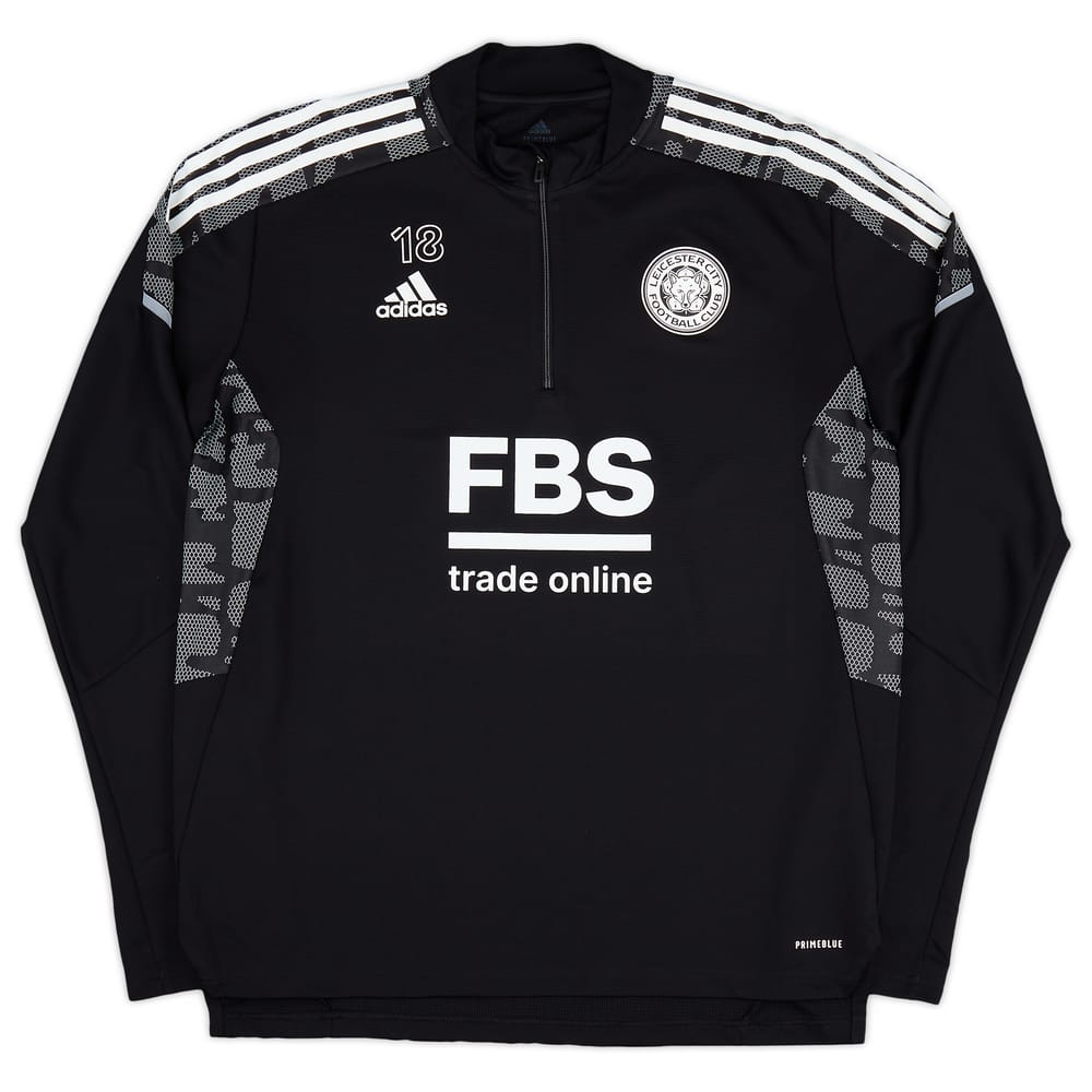 2021-22 Leicester Player Issue 1/4 Zip Training Top #