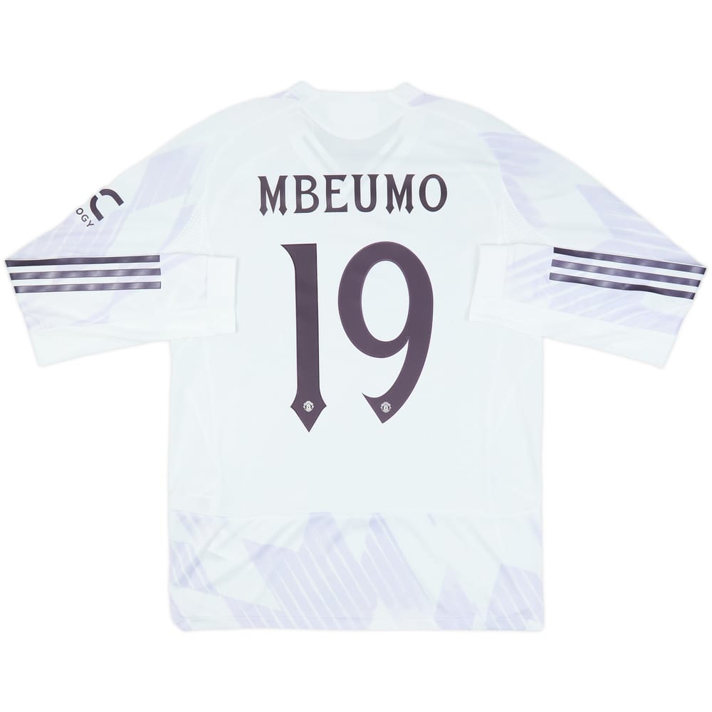 2025-26 Manchester United Authentic Away L/S Shirt Mbeumo #19