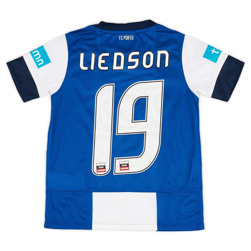 2012-13 Porto Home Shirt Liédson #19 (S.Kids)