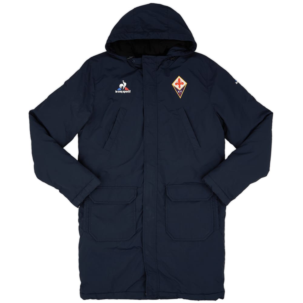 2019-20 Fiorentina Le Coq Sportif Long Padded Jacket - 8/10 - (M)