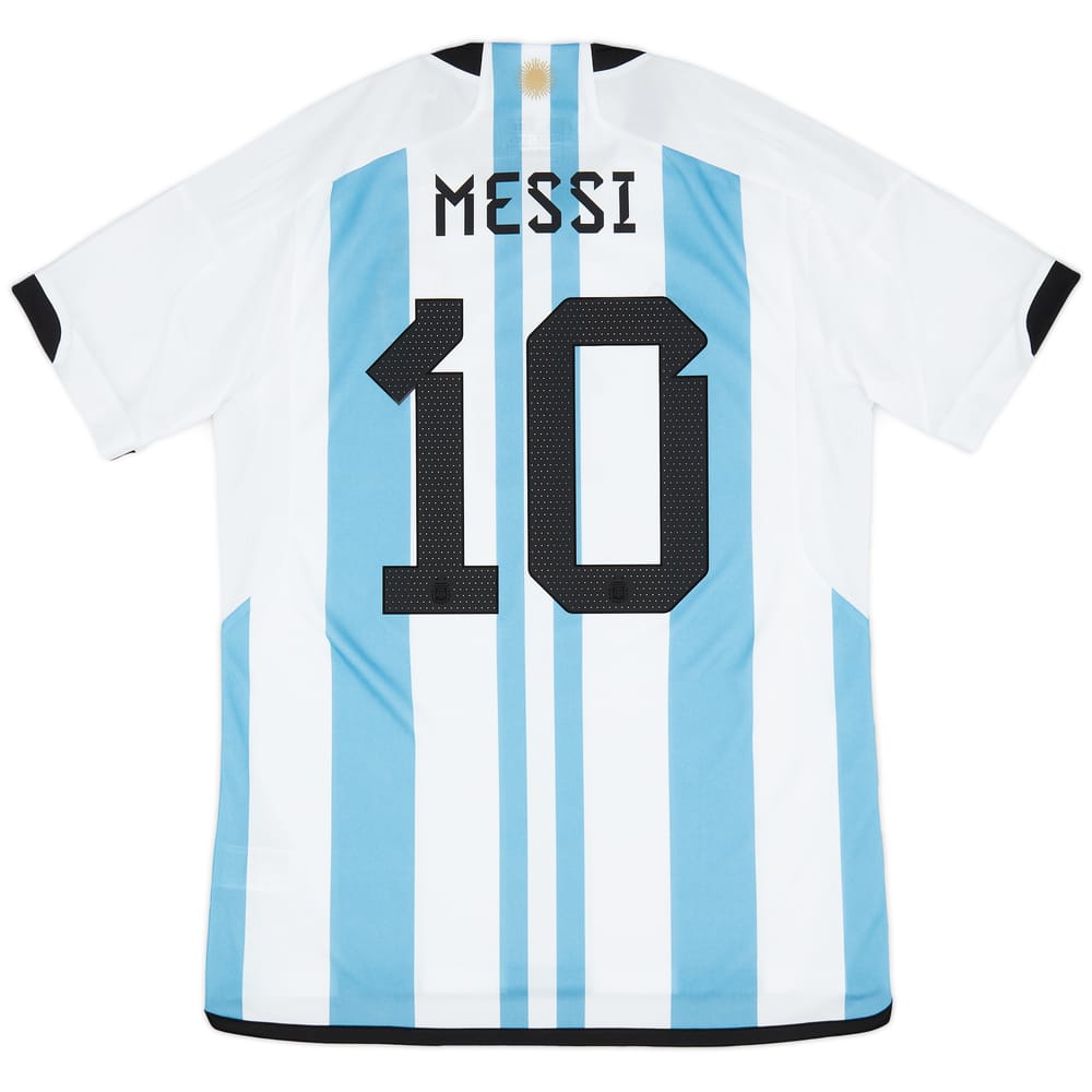 2022-23 Argentina Home 'vs Netherlands' Shirt Messi #10