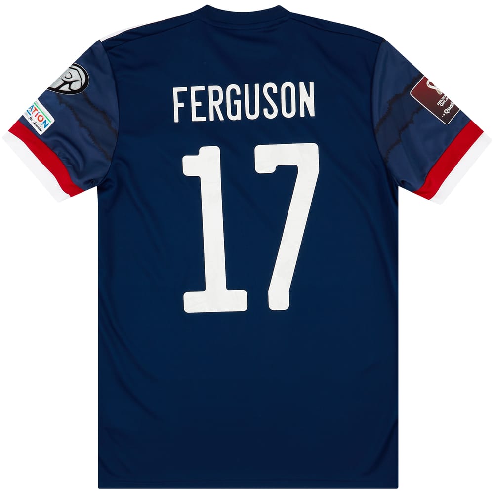 2020-21 Scotland Home Shirt Ferguson #17 - NEW - (M)