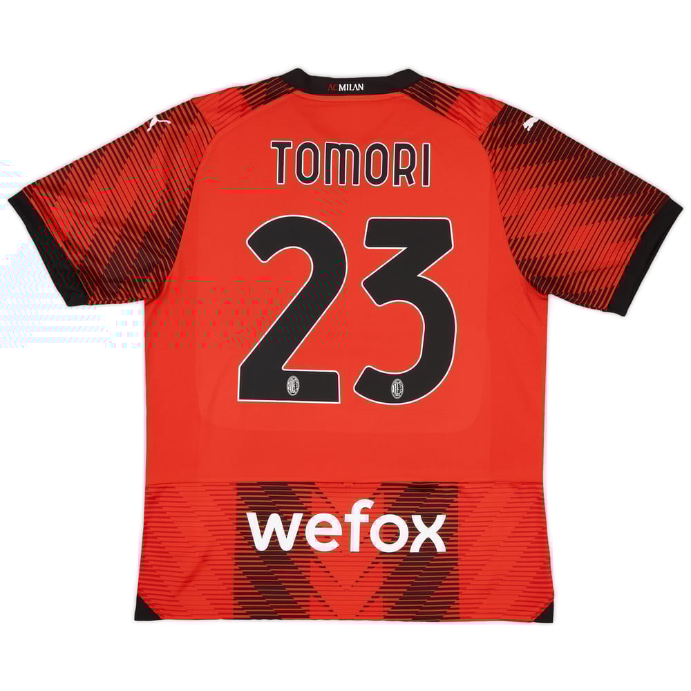 2023-24 AC Milan Home Shirt Tomori #23