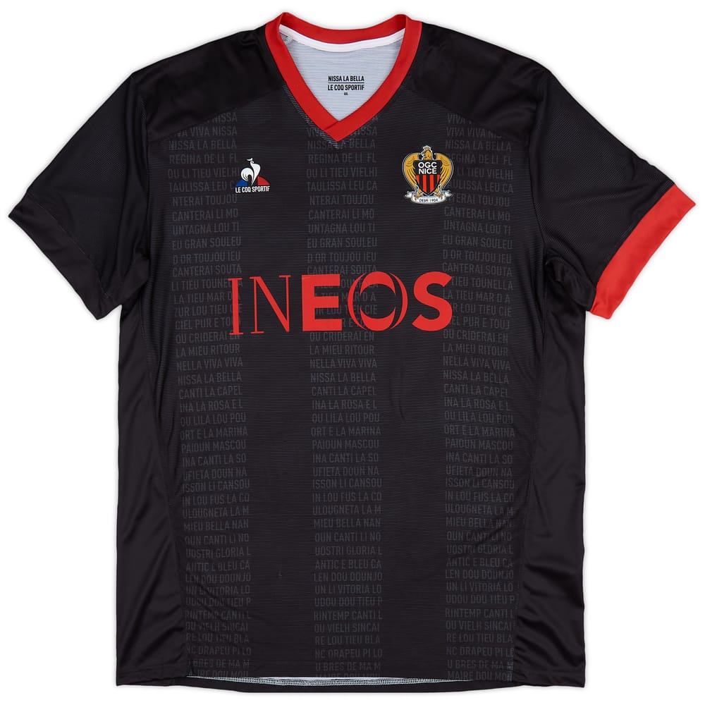2023-24 Nice Le Coq Sportif Pre-Match Shirt - 7/10 - (XXL)