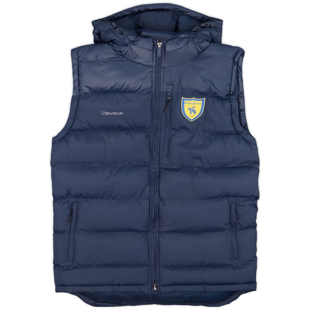 2020-21 Chievo Verona Givova Hooded Gilet - As New - (XXL)