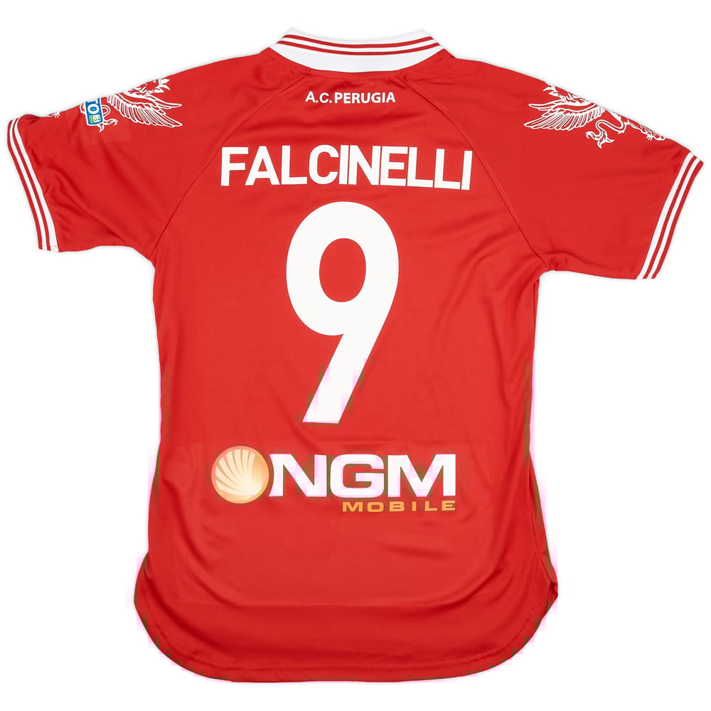 2014-15 Perugia Home Shirt Falcinelli #9 (S)