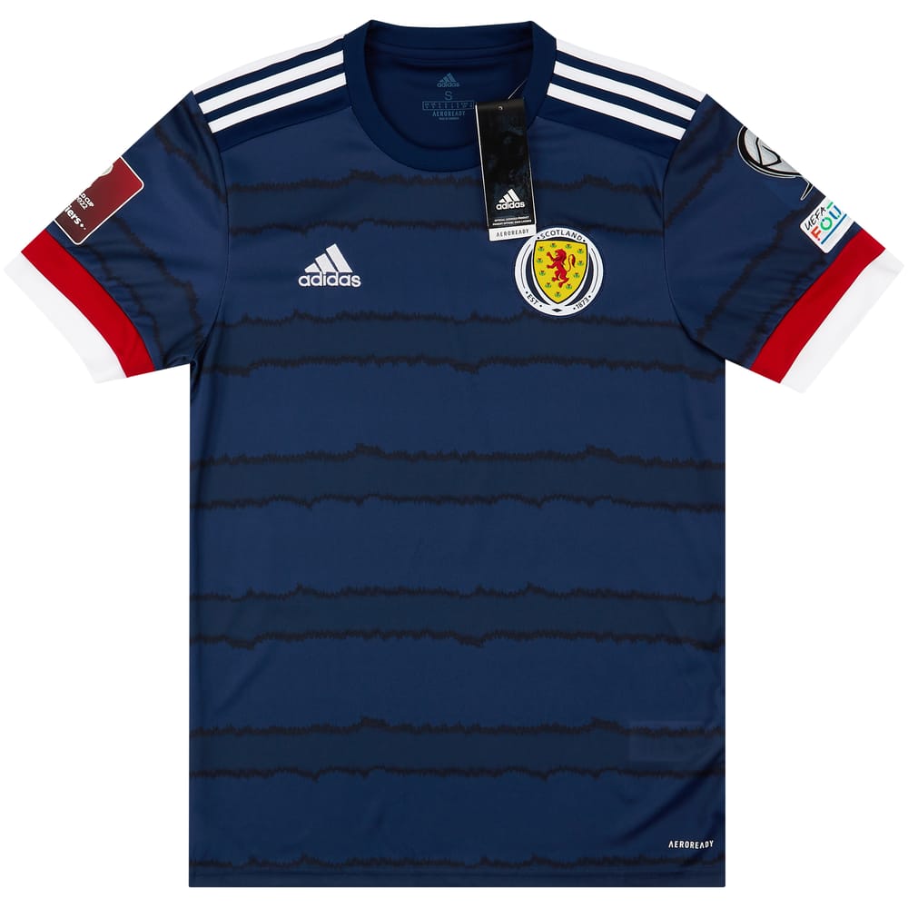 2020-21 Scotland Home Shirt Campbell - NEW - (S)