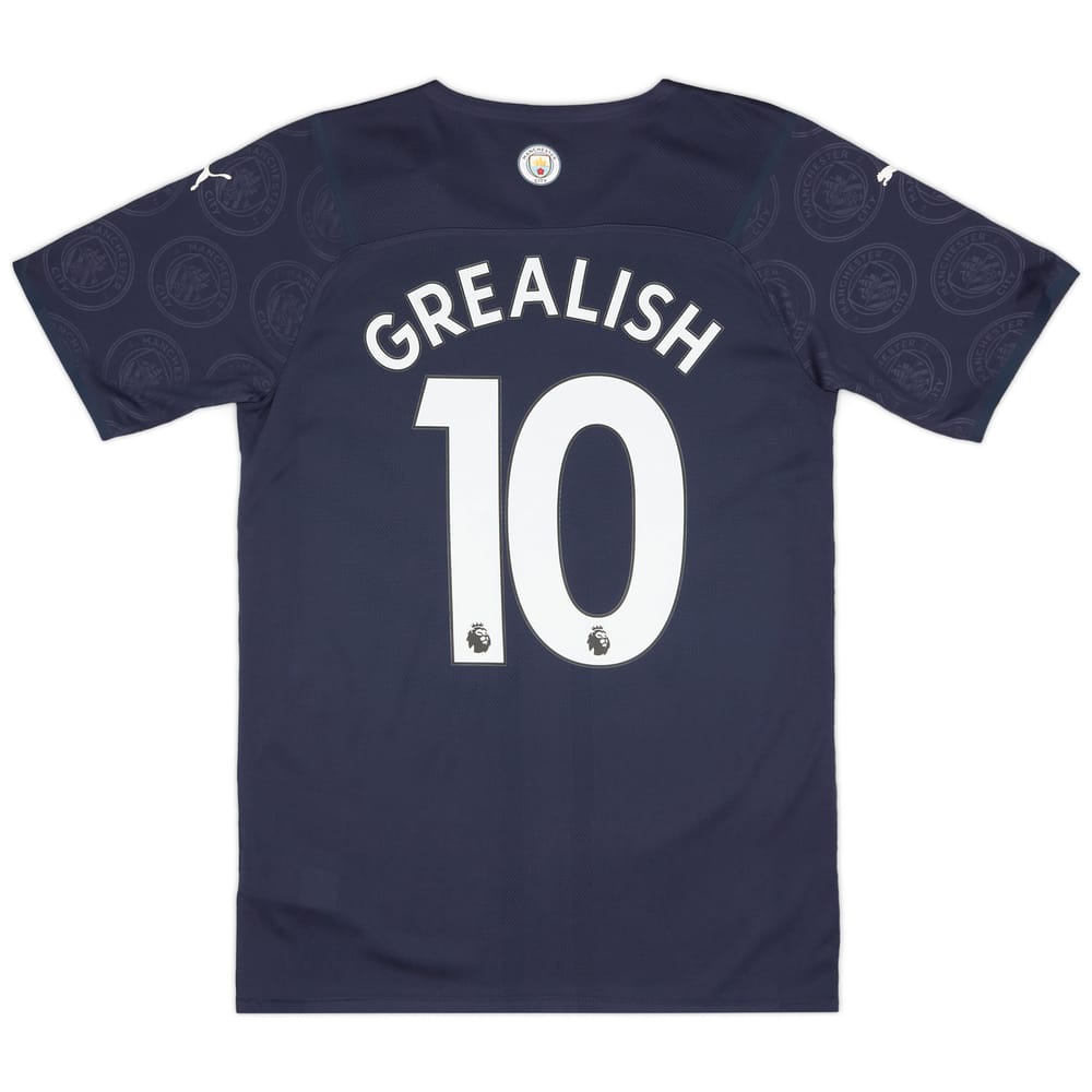 2021-22 Manchester City Player Issue Third Shirt Grealish #10