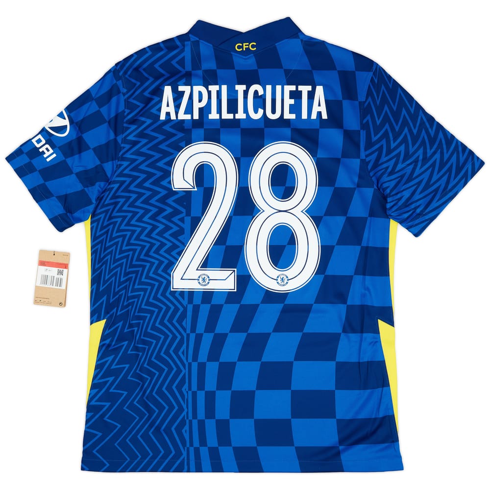 2021-22 Chelsea Home Shirt Azpilicueta #28