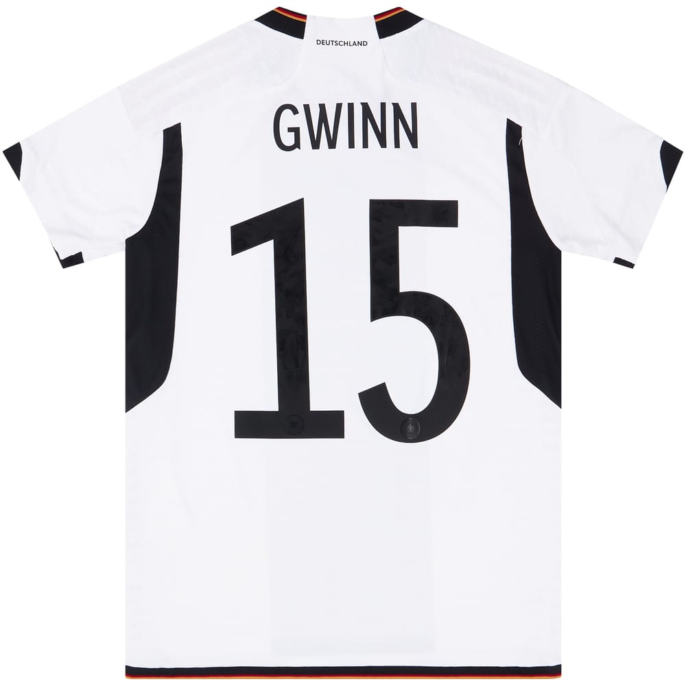 2022-23 Germany Player Issue Authentic Home Shirt Gwinn #15 - NEW - Womens
