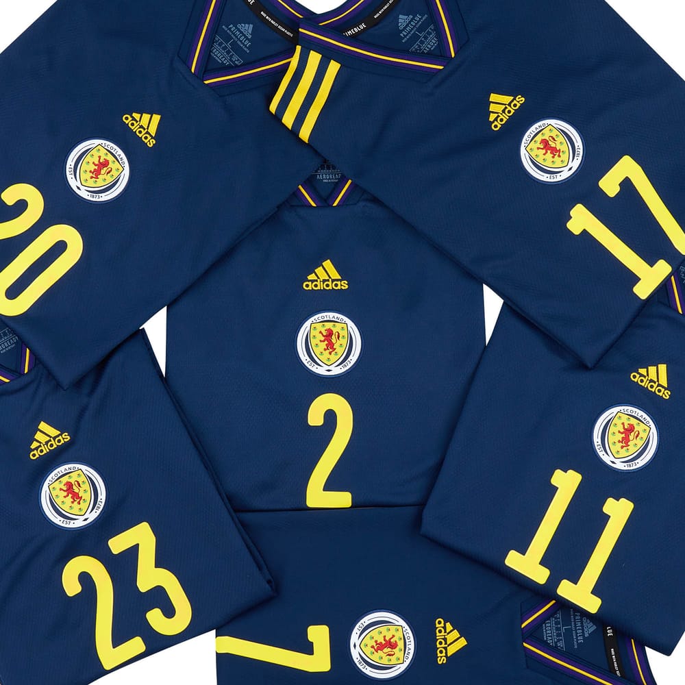2022-23 Scotland Women's Player Issue Home Shirt # (Excellent)