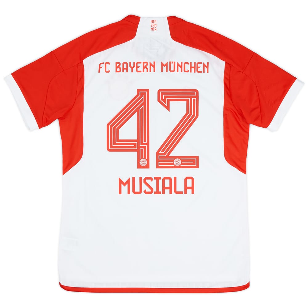 2023-24 Bayern Munich Home Shirt Musiala #42