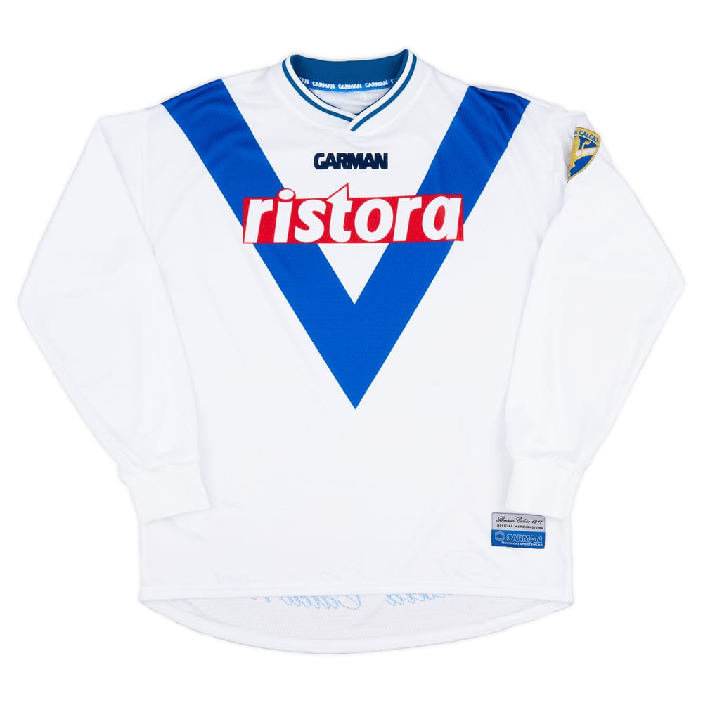 2000-01 Brescia Garman Reissue Away L/S Shirt