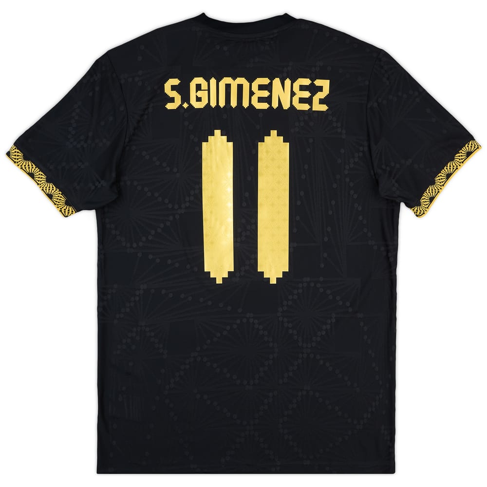2025 Mexico Authentic Gold Cup Shirt S.Gimenez #11
