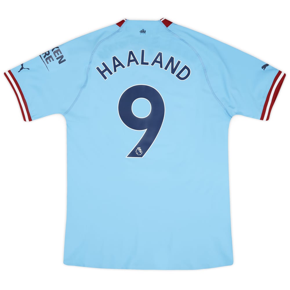 2022-23 Manchester City Player Issue Home Shirt Haaland #9