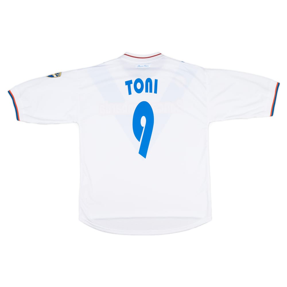 2001-02 Brescia Garman Reissue Away Shirt Toni #9