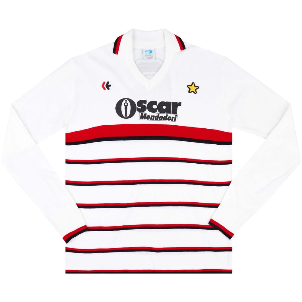 1984-85 AC Milan RollyGo-Reissue Away L/S Shirt #6 (Baresi) L