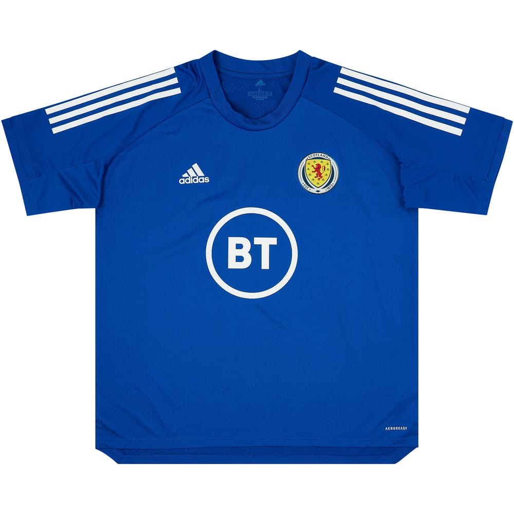 2020-21 Scotland Player Issue Training Shirt (Excellent)