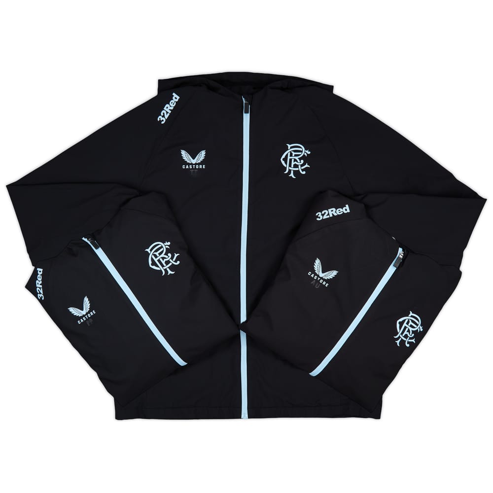 2024-25 Rangers Staff Issue Rain Jacket # - 5/10