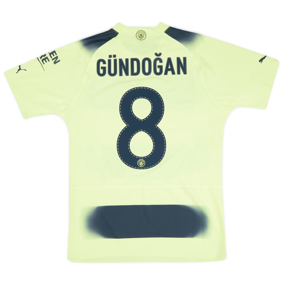2022-23 Manchester City Player Issue Third European Shirt Gundogan #8