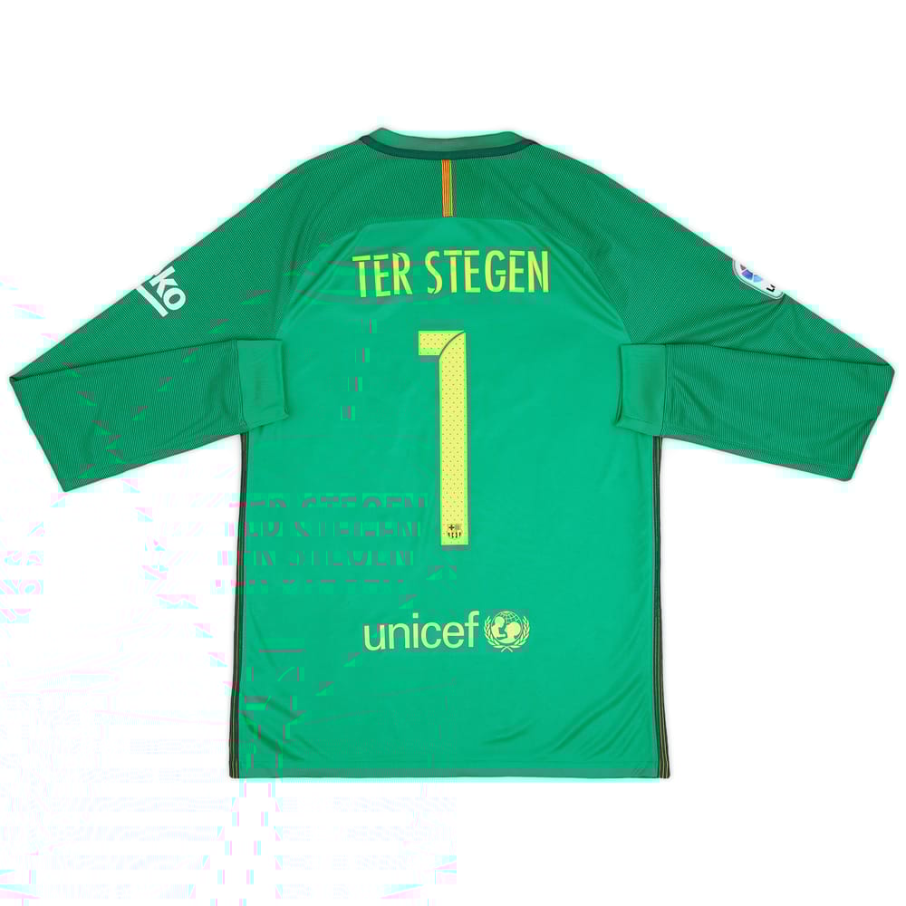 2016-17 Barcelona GK Away Shirt ter Stegen #1 (M)