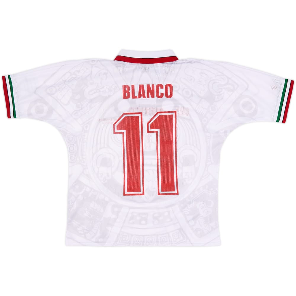 1998 Mexico ABA Sport Reissue Away Shirt Blanco #11