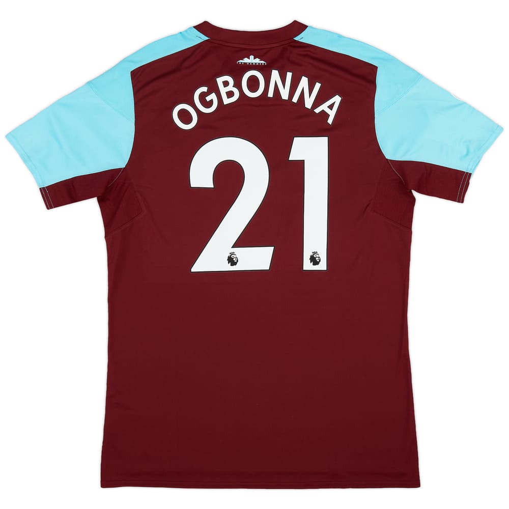 2017-18 West Ham Home Shirt Ogbonna #21 - (L)