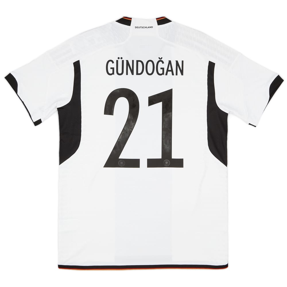 2022-23 Germany Authentic Home Shirt Gundogan #21