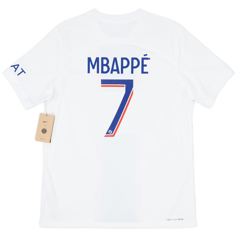 2022-23 Paris Saint-Germain Authentic Third Shirt Mbappé #7 (L)