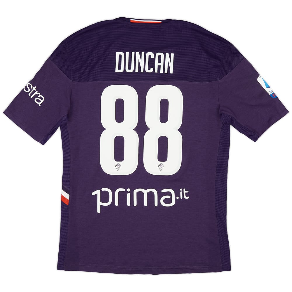 2019-20 Fiorentina Match Issue Home Shirt Duncan #88 - 5/10 - (L)