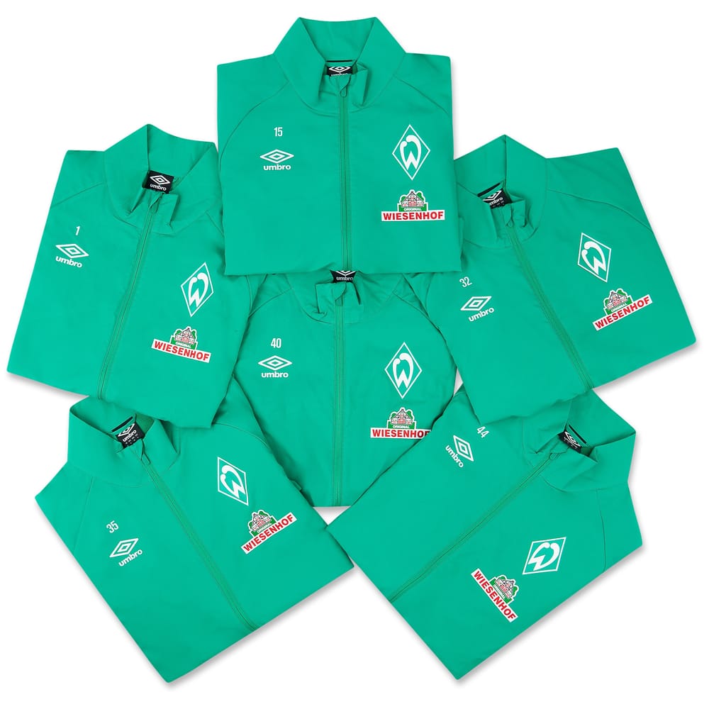 2018-19 Werder Bremen Player Issue Training Jacket # (Very Good)